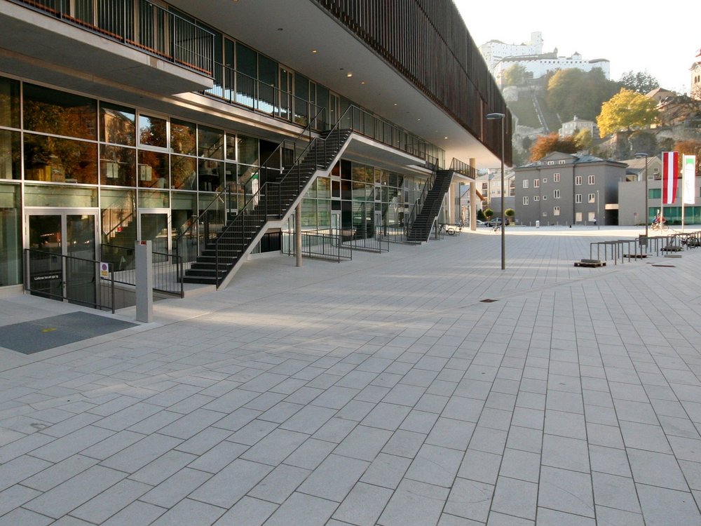 Steinpflaster öffentlicher Platz
